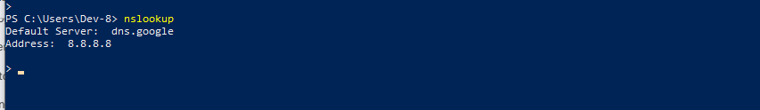 Test with Powershell