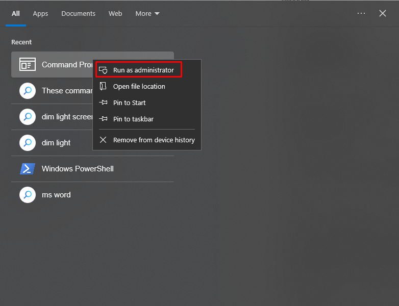 Command Prompt