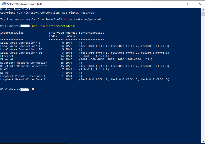 DNS Server List