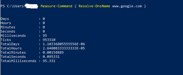 Measure Command PowerShell
